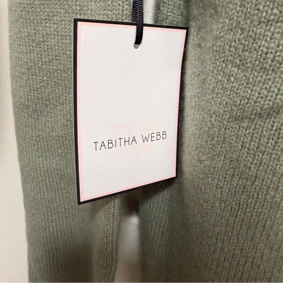 Tabitha Webb Anthropologie Lambswool Fair Isle Sweater Green Size Large - Picture 3 of 5